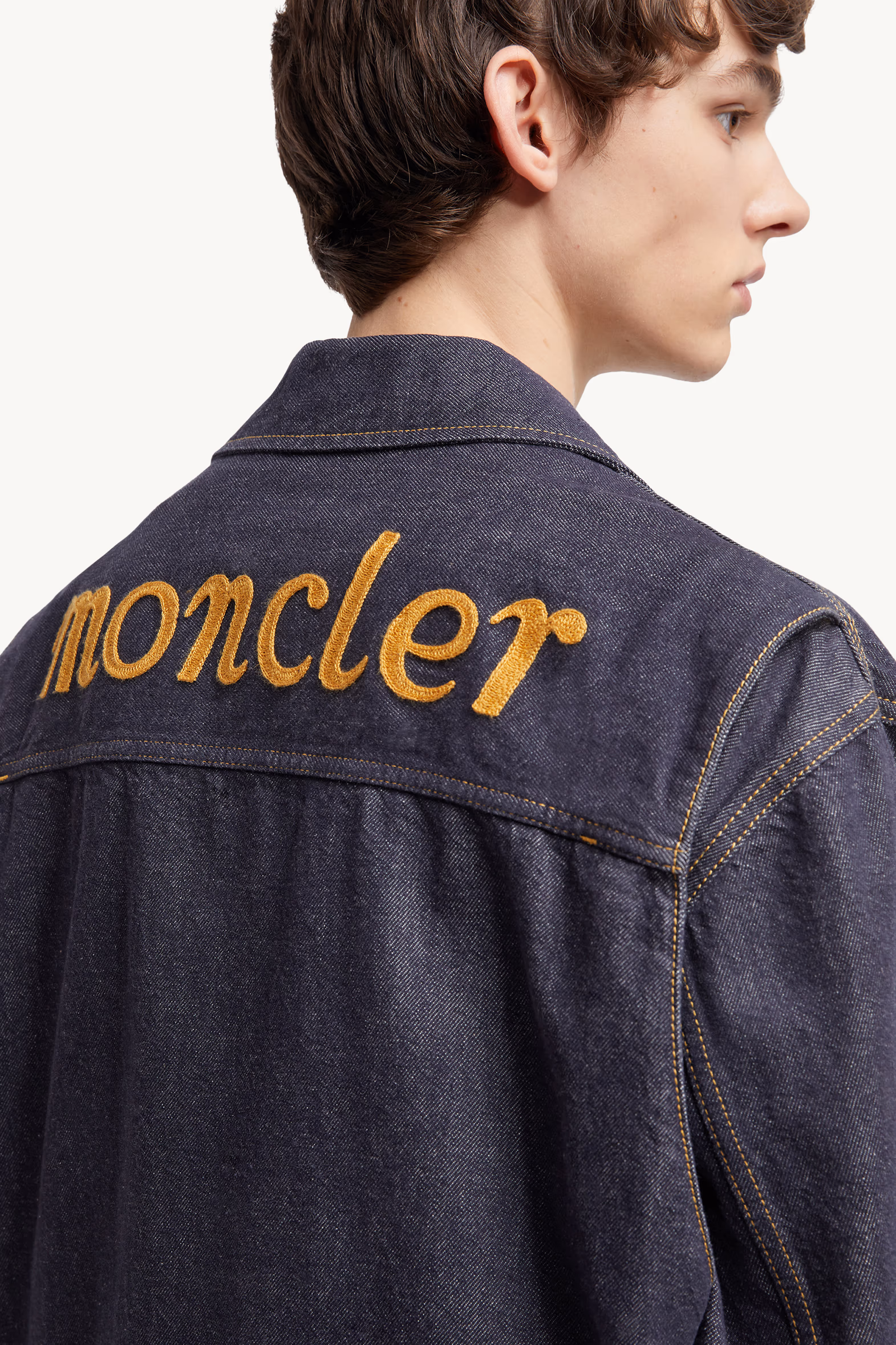 Chaqueta vaquera Moncler x Mercedes-Benz de NIGO Nepit Hombre Azul Denim Moncler 8